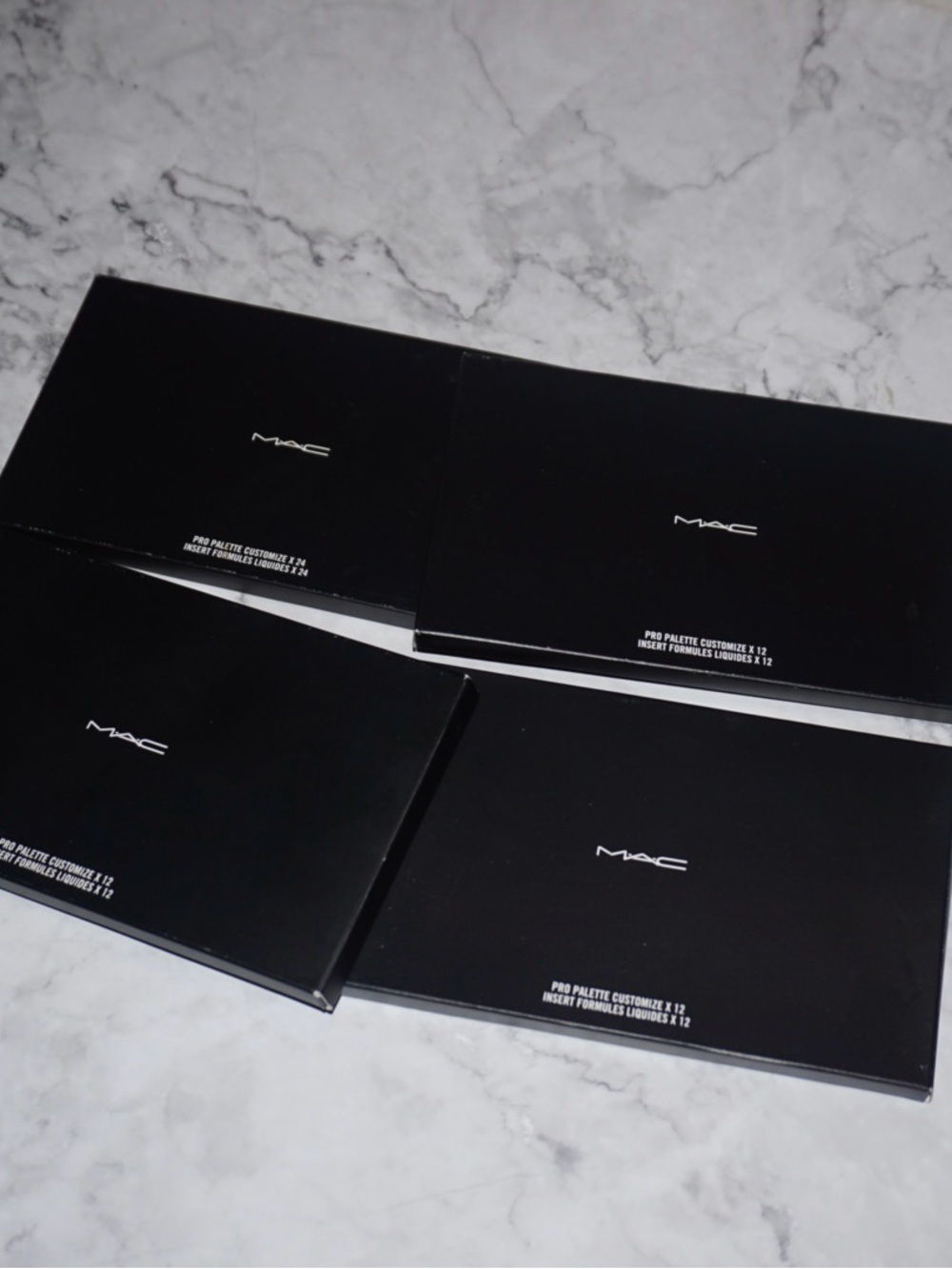 MAC Cosmetics Lot of 4 Pro Palette Inserts (liquid/cream) BNIB